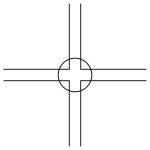 При соединении крестов из металла и проволоки следующим образом мы получаем результаты рисунка 5